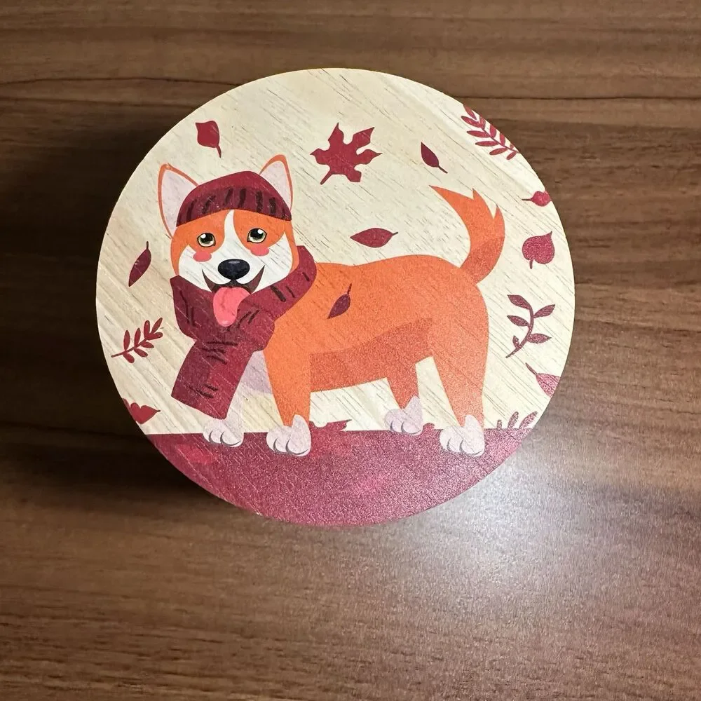 25oz Sand + Paws Fall Corgi Candle